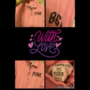 Pink Victoria Secret hoodie
